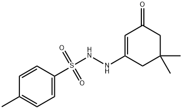 N'-(5,5-dimethyl-3-oxo-1-cyclohexenyl)-4-methylbenzenesulfonohydrazide 结构式