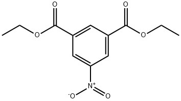 5-ニトロ-1,3-ベンゼンジカルボン酸ジエチル 化学構造式