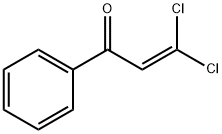 3,3-DICHLORO-1-PHENYL-2-PROPEN-1-ONE, 97 % Structure