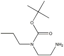 (2-AMINO-ETHYL)-PROPYL-CARBAMIC ACID TERT-BUTYL ESTER Struktur
