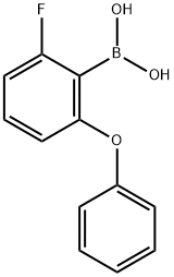 2-FLUORO-6-PHENOXYPHENYLBORONIC ACID,1056372-58-7,结构式