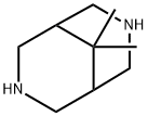 9,9-Dimethyl-3,7-diazabicyclo[3.3.1]nonane 结构式