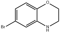 6-ブロモ-3,4-ジヒドロ-2H-ベンゾ[1,4]オキサジン塩酸塩 臭化物 化学構造式