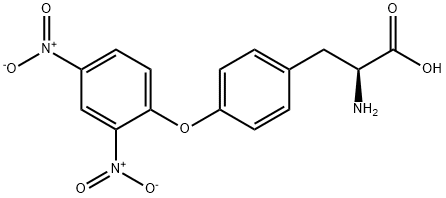 O-MONO-2,4-DNP-L-TYROSINE Struktur