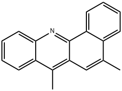 5,7-Dimethylbenz[c]acridine Structure