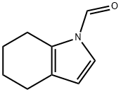 1H-Indole-1-carboxaldehyde, 4,5,6,7-tetrahydro- (9CI),105679-16-1,结构式