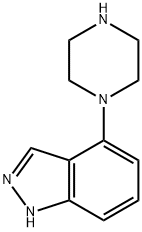 4-(哌嗪-1-基)-1H-吲唑 结构式