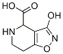 3-hydroxy-4,5,6,7-tetrahydro-isoxazolo(4,5-c)pyridine-4-carboxylic acid|