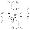 CESIUM TETRAKIS(3-METHYLPHENYL)BORATE 结构式