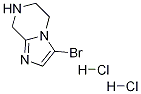 3-BROMO-5,6,7,8-TETRAHYDRO-IMIDAZO[1,2-A]PYRAZINE DIHYDROCHLORIDE 化学構造式