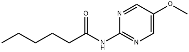 2-HexylcarbonylaMino-5-MethoxypyriMidine 结构式