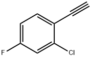 Benzene, 2-chloro-1-ethynyl-4-fluoro- Struktur