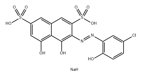 Dinatrium-3-(5-chlor-2-hydroxyphenylazo)-4,5-dihydroxynaphthalin-2,7-disulfonat