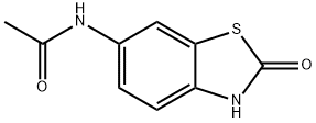 Acetamide, N-(2,3-dihydro-2-oxo-6-benzothiazolyl)- (9CI) Struktur