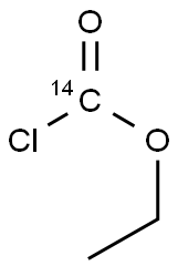 ETHYL CHLOROFORMATE, [CARBOXYL-14C] Structure