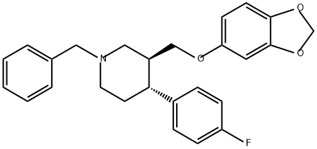 帕罗西汀杂质,105813-14-7,结构式
