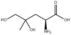 Leucine,  4,5-dihydroxy-  (9CI) Struktur