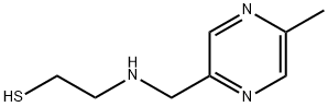 Ethanethiol, 2-[[(5-methylpyrazinyl)methyl]amino]- (9CI) Struktur