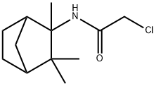 2-CHLORO-N-(2,3,3-TRIMETHYL-BICYCLO[2.2.1]HEPT-2-YL)-ACETAMIDE 化学構造式