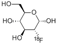 Fludeoxyglucose F 18 Struktur