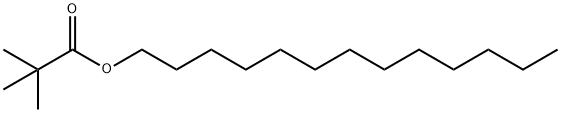 2,2-Dimethylpropionic acid, tridecyl ester 结构式