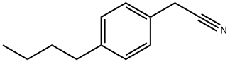2-(4-butylphenyl)acetonitrile 化学構造式