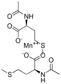 乙酰蛋氨酸锰, 105883-50-9, 结构式