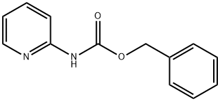 CARBAMIC ACID, 2-PYRIDINYL-, PHENYLMETHYL ESTER 化学構造式