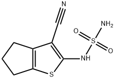 Sulfamide, (3-cyano-5,6-dihydro-4H-cyclopenta[b]thien-2-yl)- (9CI)|