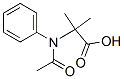 Alanine,  N-acetyl-2-methyl-N-phenyl-,105901-29-9,结构式
