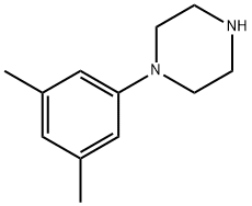 1-(3,5-二甲基苯基)哌嗪,105907-65-1,结构式