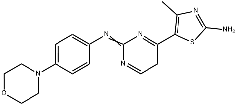 CYC-116,1059105-22-4,结构式