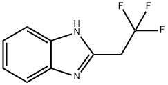 1H-Benzimidazole,2-(2,2,2-trifluoroethyl)-(9CI) 化学構造式