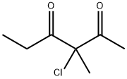 2,4-Hexanedione,  3-chloro-3-methyl- Struktur