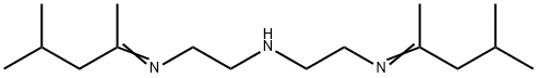 N,N'-bis(1,3-dimethylbutylidene)-2,2'-iminobis(ethylamine) Structure