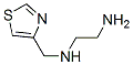 1,2-Ethanediamine,  N-(4-thiazolylmethyl)-  (9CI) Struktur