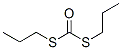Dithiocarbonic acid S,S-dipropyl ester Structure