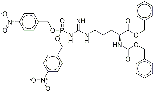 Nα-카보벤질옥시-Nω-비스-p-니트로벤질포스포-L-아르기닌벤질에스테르