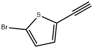 2-溴-5-乙炔基噻吩, 105995-73-1, 结构式