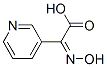 3-Pyridineaceticacid,alpha-(hydroxyimino)-,(Z)-(9CI)|