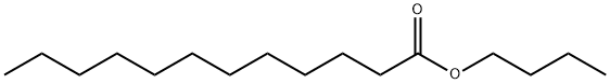 ラウリン酸ブチル 化学構造式