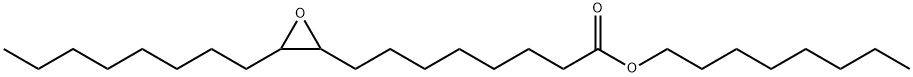 3-辛基-环氧乙烷基辛酸辛酯 结构式