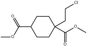 1-(2-CHLOROETHYL)CYCLOHEXANE-1,4-DICARBOXYLIC ACID DIMETHYL ESTER