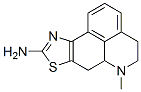 9-amino-6-methyl-5,6,6a,7-tetrahydro-4H-benzo-(de)thiazolo(4,5-g)quinoline,106006-79-5,结构式