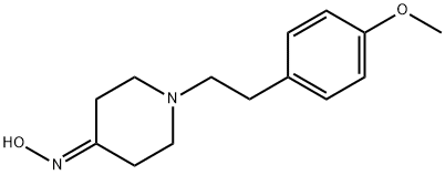 1-[2-(4-甲氧基苯基)乙基]-4-哌啶酮肟, 106011-12-5, 结构式