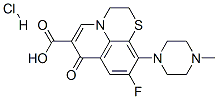 Rufloxacin hydrochloride Struktur