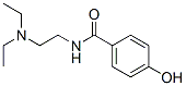 p-Hydroxy-N-[2-(diethylamino)ethyl]benzamide Structure