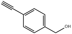 4-エチニルベンジルアルコール 化学構造式
