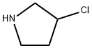 3-Chloro-pyrrolidine 化学構造式