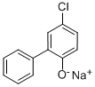 4-Chloro-2-phenylphenol, sodium salt Structure